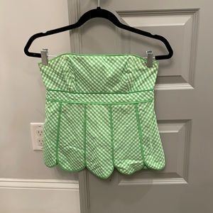 Lilly Pulitzer white label size 4 top